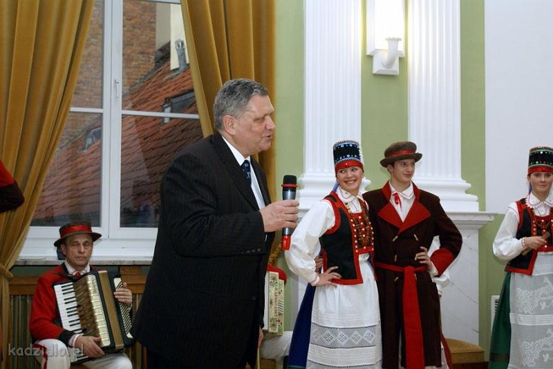 dsc05670.jpg - . Mieczysław Olender, Prezes warszawskiego oddziału Związku Kurpiów