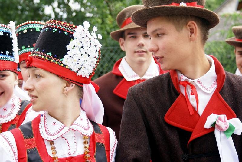 dsc06695.jpg - W oczekiwaniu na przybycie Pary Młodej - Zespół Folklorystyczny "Kurpianka-Cepelia" z Kadzidła