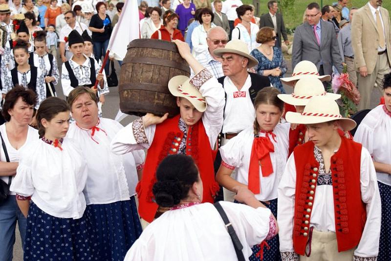dsc07191.jpg - Orszak weselny w drodze z kościoła do Zagrody Kurpiowskiej