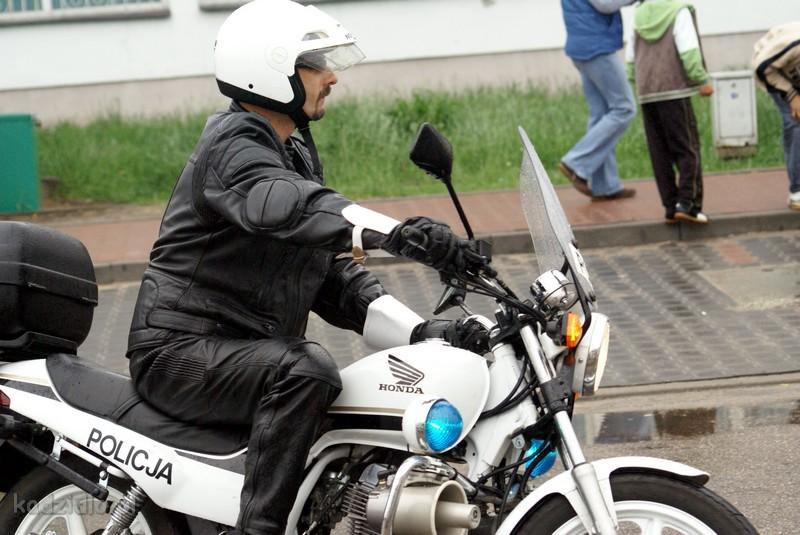 dsc09616.jpg - Zawody zabezpieczała Policja z Kadzidła